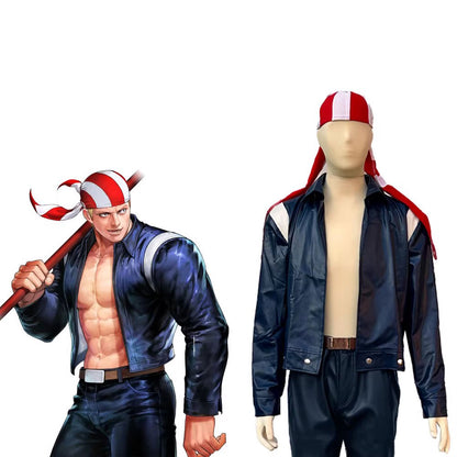 Cosplay The King Of Fighters KOF Billy Kane Costume Set XS-3XL Adult / Kids