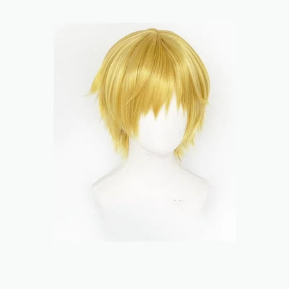 Cosplay One Piece Sanji Egghead Costume Wig Size Free Unisex