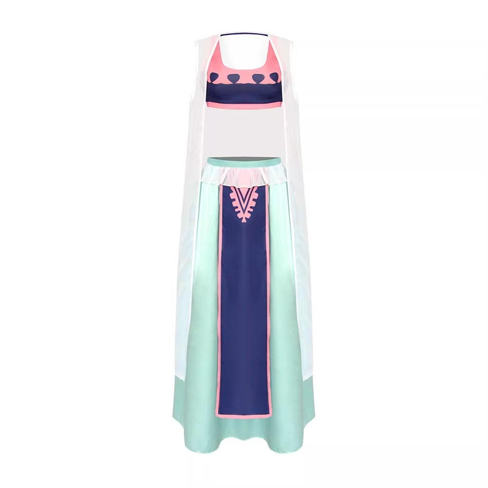 Cosplay One Piece Nefertari Vivi Costume XS-3XL Adult