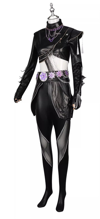 Cosplay K-Pop Demon Hunters Rumi Costume Set S-2XL Adult