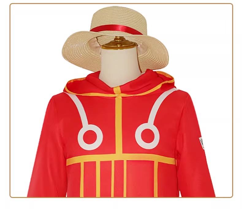 Cosplay One Piece Egghead Island Arc Monkey D. Luffy Costume Set S-2XL Adult