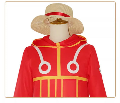 Cosplay One Piece Egghead Island Arc Monkey D. Luffy Costume Set S-2XL Adult