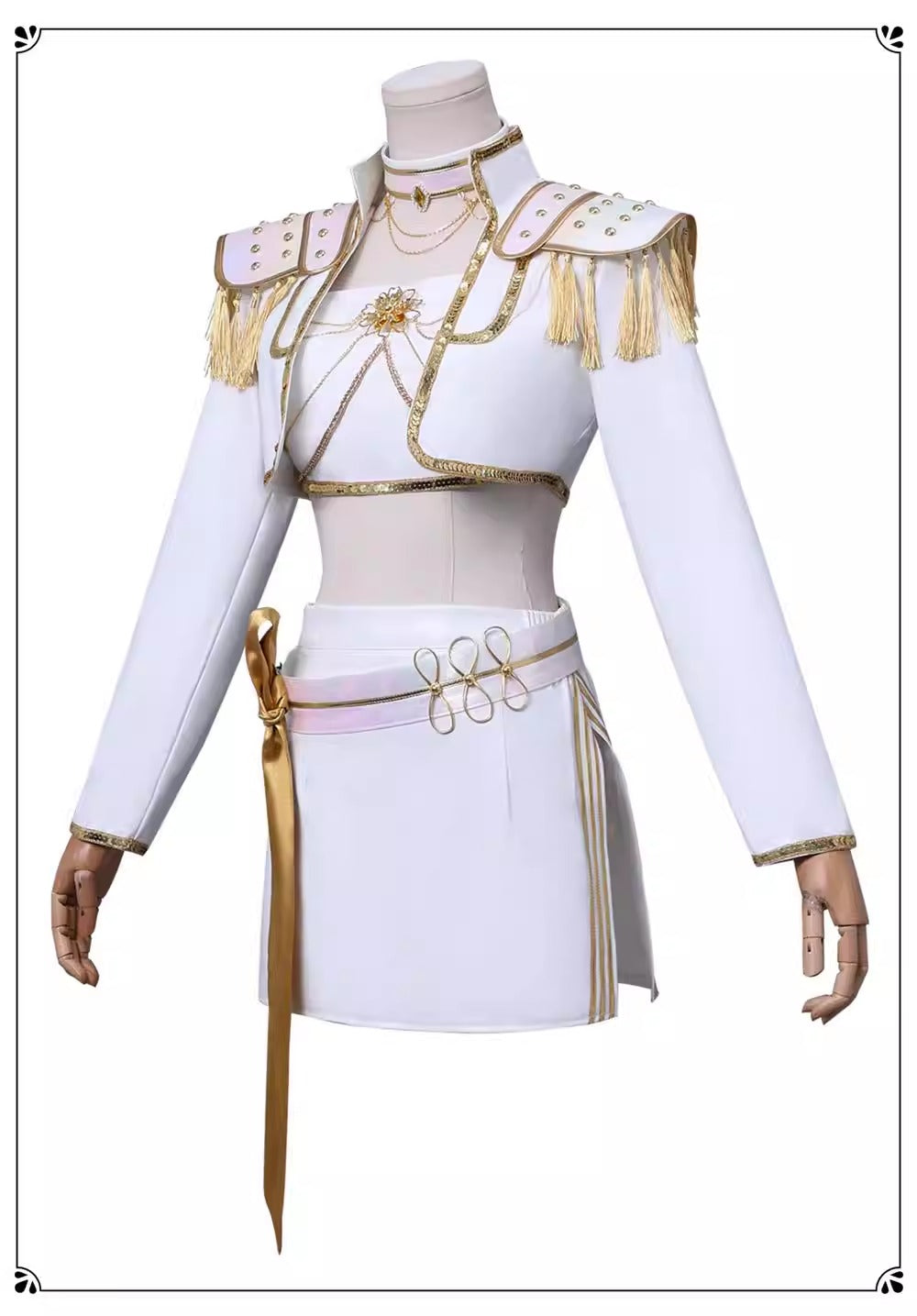 Cosplay K-Pop Demon Hunters Mira Costume Set S-3XL Unisex Adult & Kids