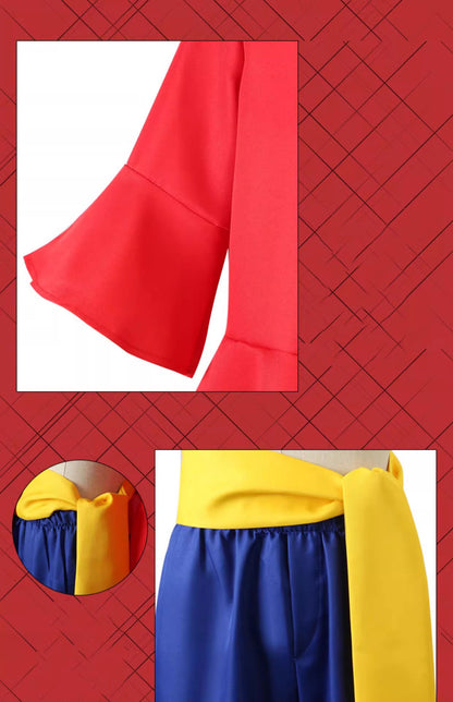Cosplay One Piece Monkey D. Luffy Costume Set XS-3XL Unisex Adult & Kids
