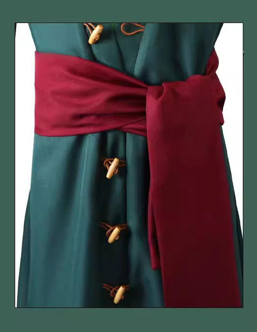 Cosplay One Piece Roronoa Zoro Costume Set XS-3XL Unisex Adult