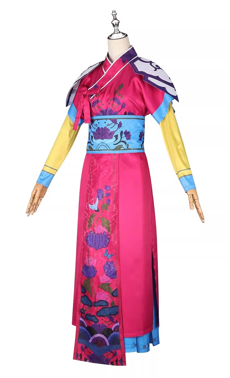 Cosplay K-Pop Demon Hunters Celine Costume Set S-2XL Adult