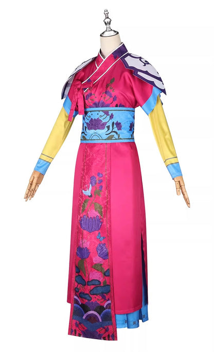 Cosplay K-Pop Demon Hunters Celine Costume Set S-2XL Adult