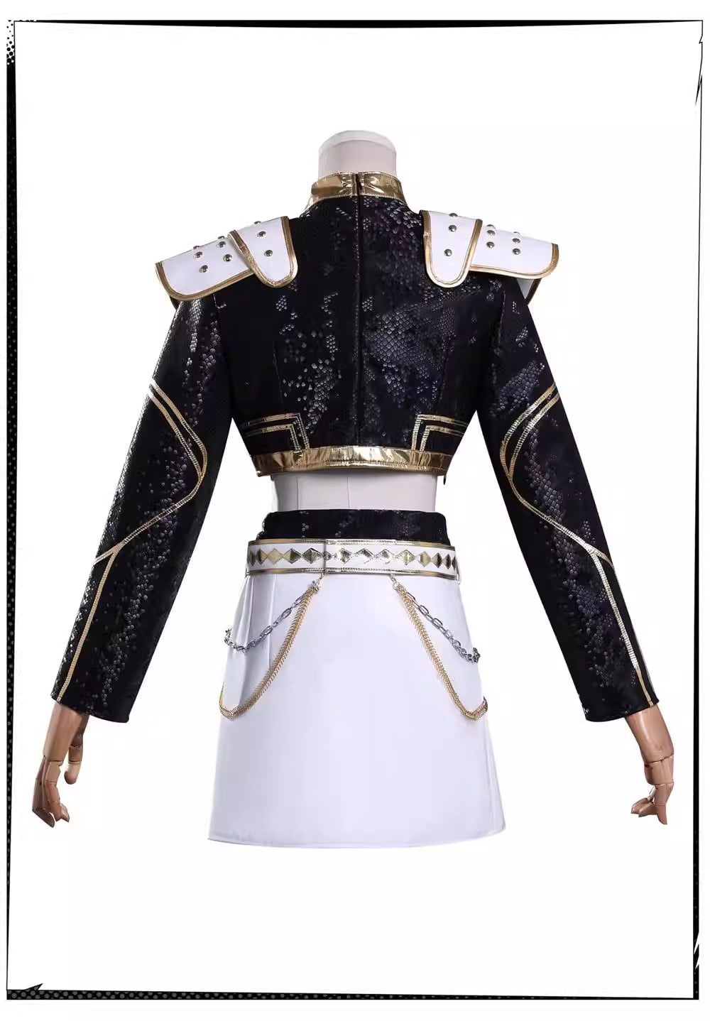 Cosplay K-Pop Demon Hunters Zoey Costume Set S-3XL Unisex Adult & Kids