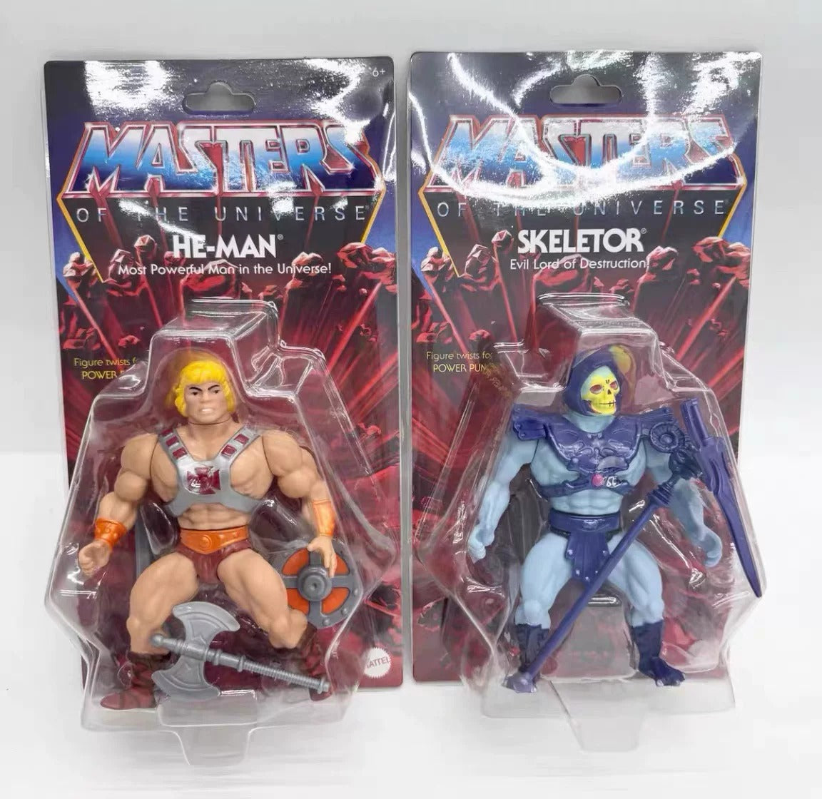 Masters of the Universe Origins Retro Punching 80th Anniversary He-Man Action Figure 14 cm