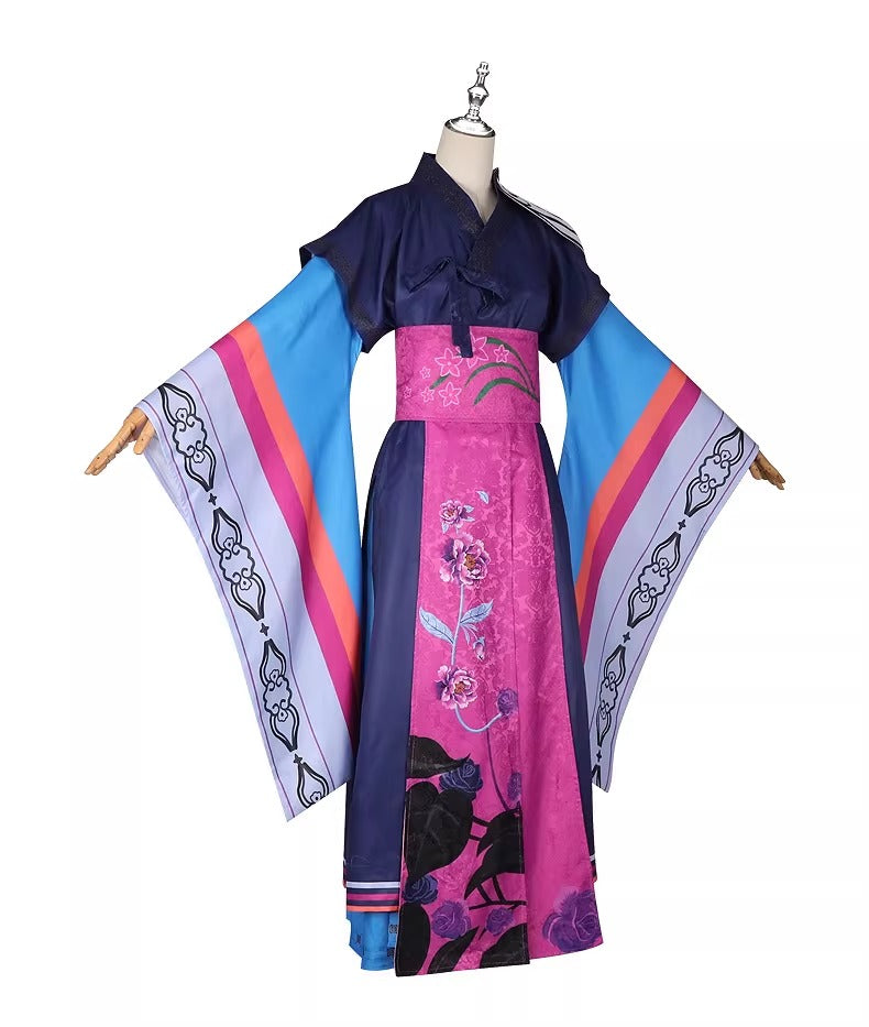 Cosplay K-Pop Demon Hunters Celine Costume Set S-2XL Adult