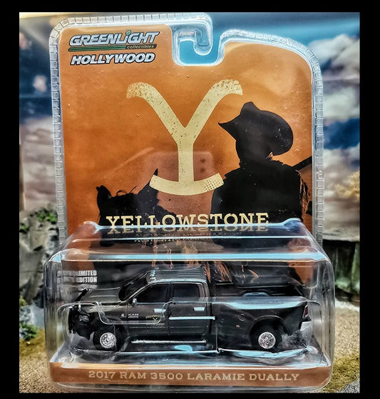 Collectables Greenlight 1:64 Dually Yellowstone John Dutton’s 2017 Ram 3500 Diecast Model Car