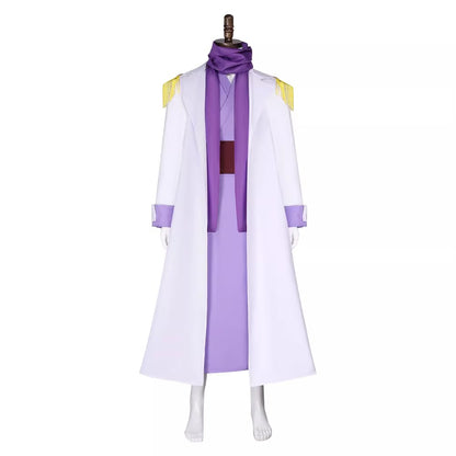 Cosplay One Piece Fujitora Issho Costume Set XS-3XL Adult