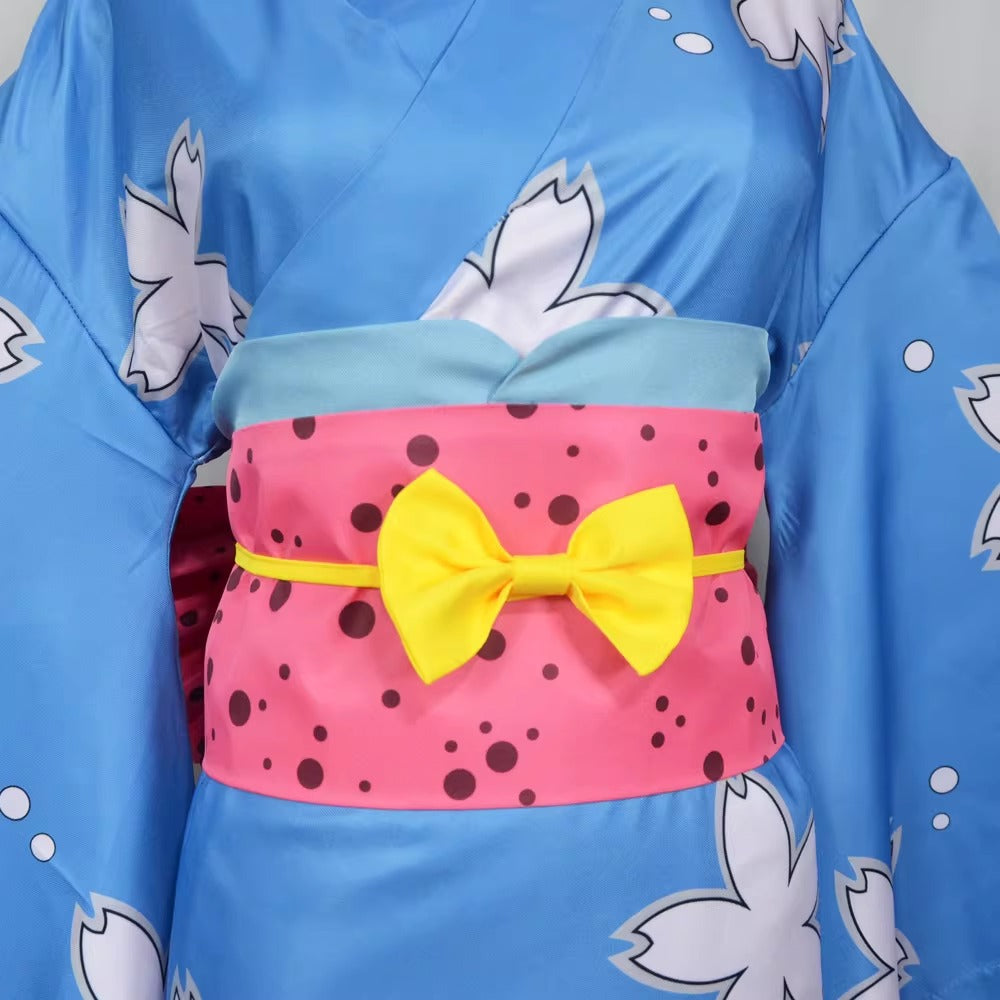 Cosplay One Piece Nami Kimono Costume Set S-2XL Adult