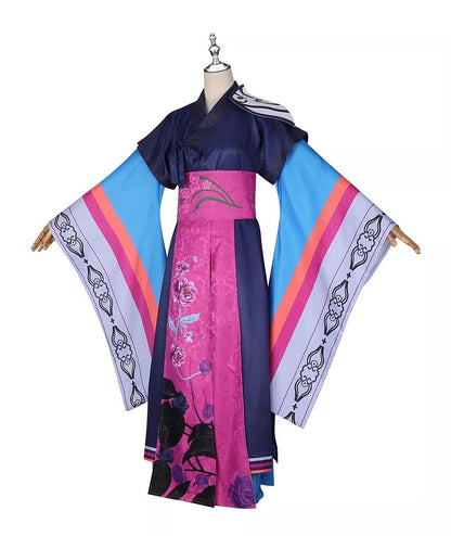 Cosplay K-Pop Demon Hunters Celine Costume Set S-2XL Adult