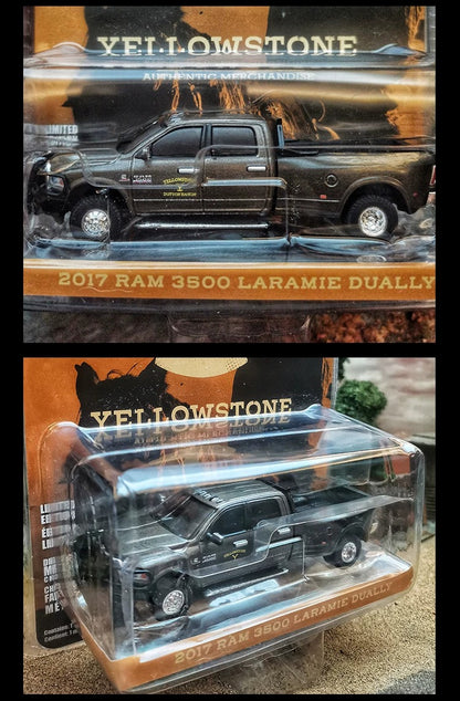 Collectables Greenlight 1:64 Dually Yellowstone John Dutton’s 2017 Ram 3500 Diecast Model Car