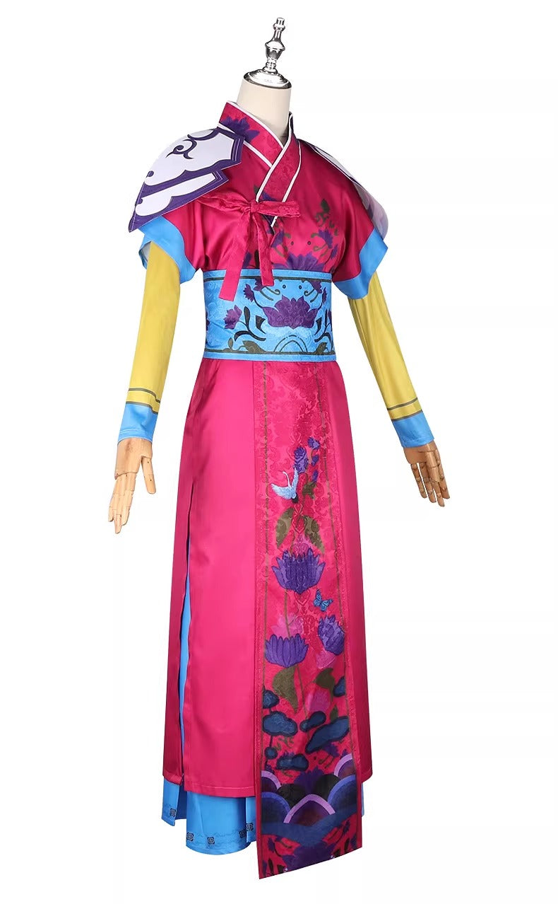 Cosplay K-Pop Demon Hunters Celine Costume Set S-2XL Adult
