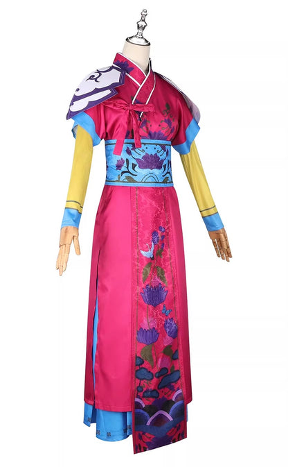 Cosplay K-Pop Demon Hunters Celine Costume Set S-2XL Adult