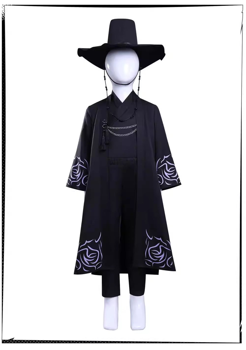 Cosplay K-Pop Demon Hunters Saja Boys Costume Set S-3XL Unisex Adult & Kids