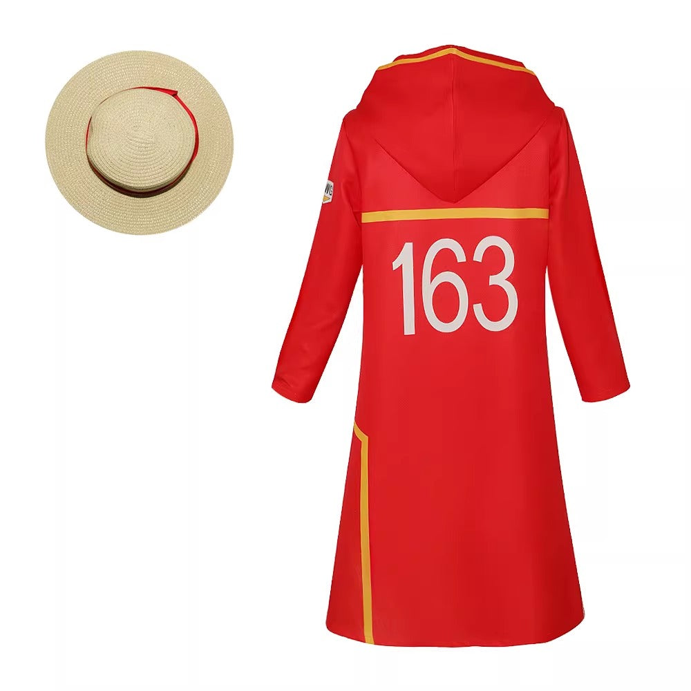 Cosplay One Piece Egghead Island Arc Monkey D. Luffy Costume Set S-2XL Adult