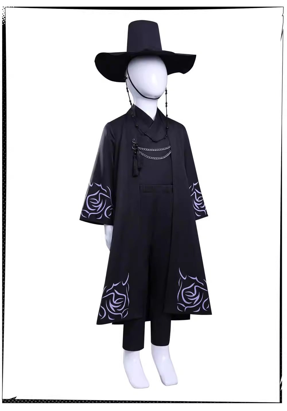 Cosplay K-Pop Demon Hunters Saja Boys Costume Set S-3XL Unisex Adult & Kids