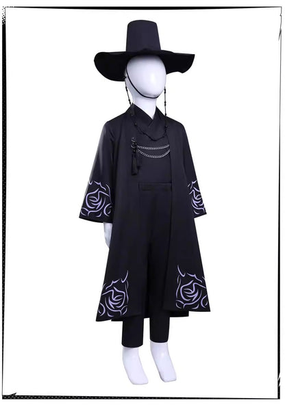 Cosplay K-Pop Demon Hunters Saja Boys Costume Set S-3XL Unisex Adult & Kids