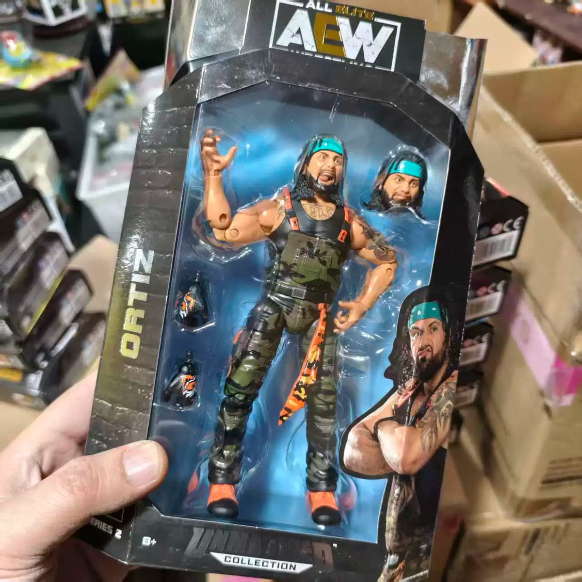 Jazwares AEW Unrivaled Series 2 collection Ortiz #11 Action Figure 15 cm