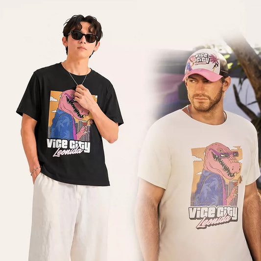 Cosplay Grand Theft Auto Vice City Jason Leonida Alligator T-Shirt 120-5XL Adult & Junior