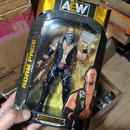 Jazwares AEW Unrivaled Series 5 collection "Hangman" Adam Page #40 Action Figure 15 cm
