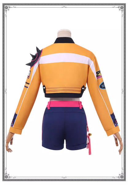 Cosplay K-Pop Demon Hunters Rumi Costume Set S-3XL Unisex Adult & Kids