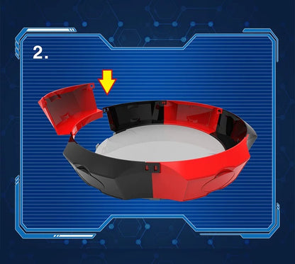 Spinning Top Battles Clash & Carry Arena Stadium Platform 41 cm