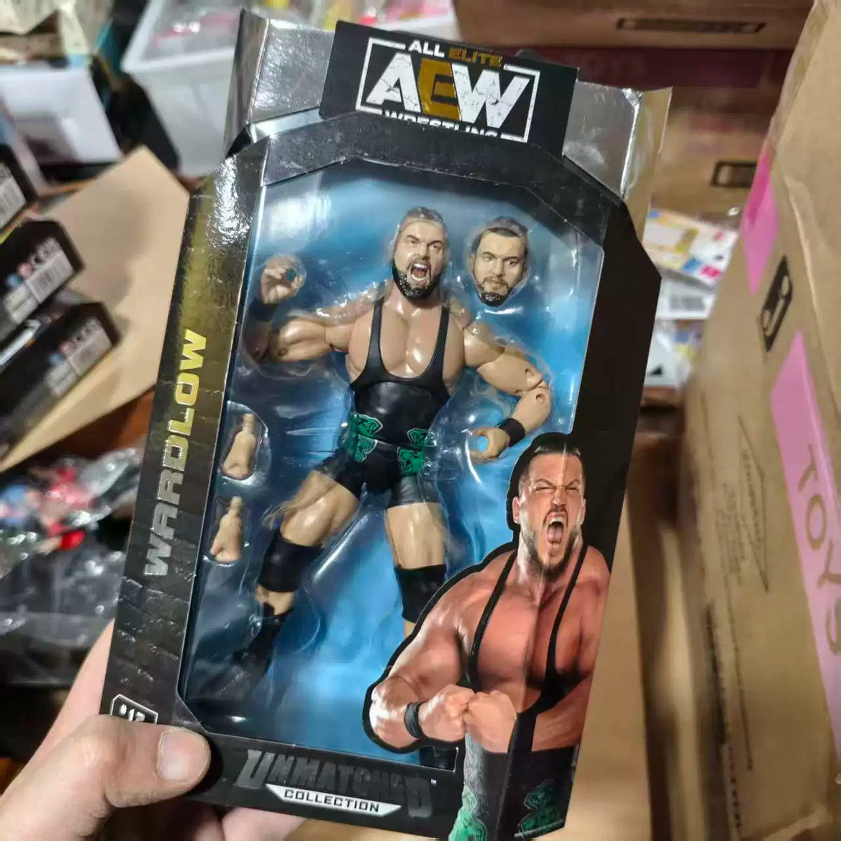 Jazwares AEW Unrivaled Series 2 collection Wardlow #12 Action Figure 15 cm