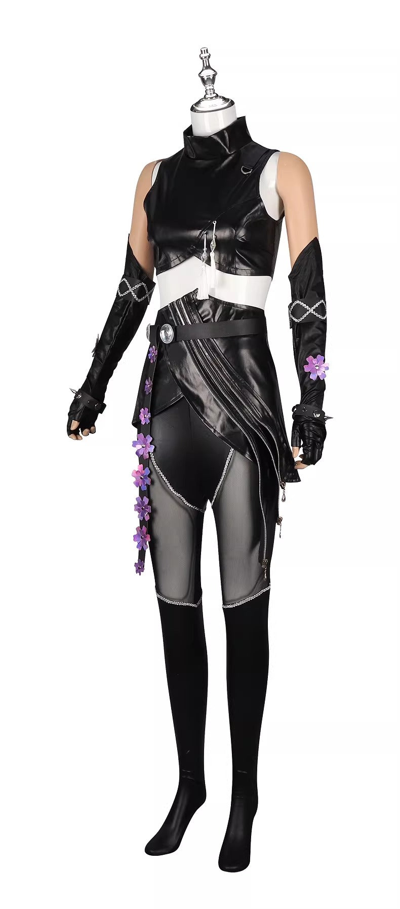 Cosplay K-Pop Demon Hunters Mira Costume Set S-2XL Adult