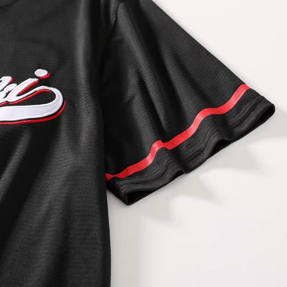 Naruto Shippuden Akatsuki Baseball Jersey XS-M UNISEX