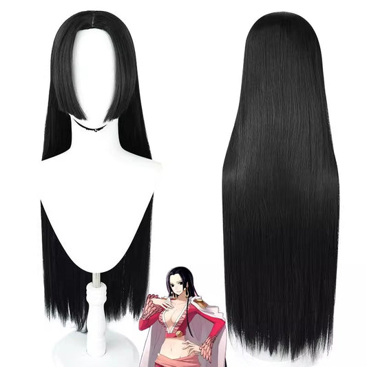 Cosplay One Piece Boa Hancock Costume Wig Size Free Unisex