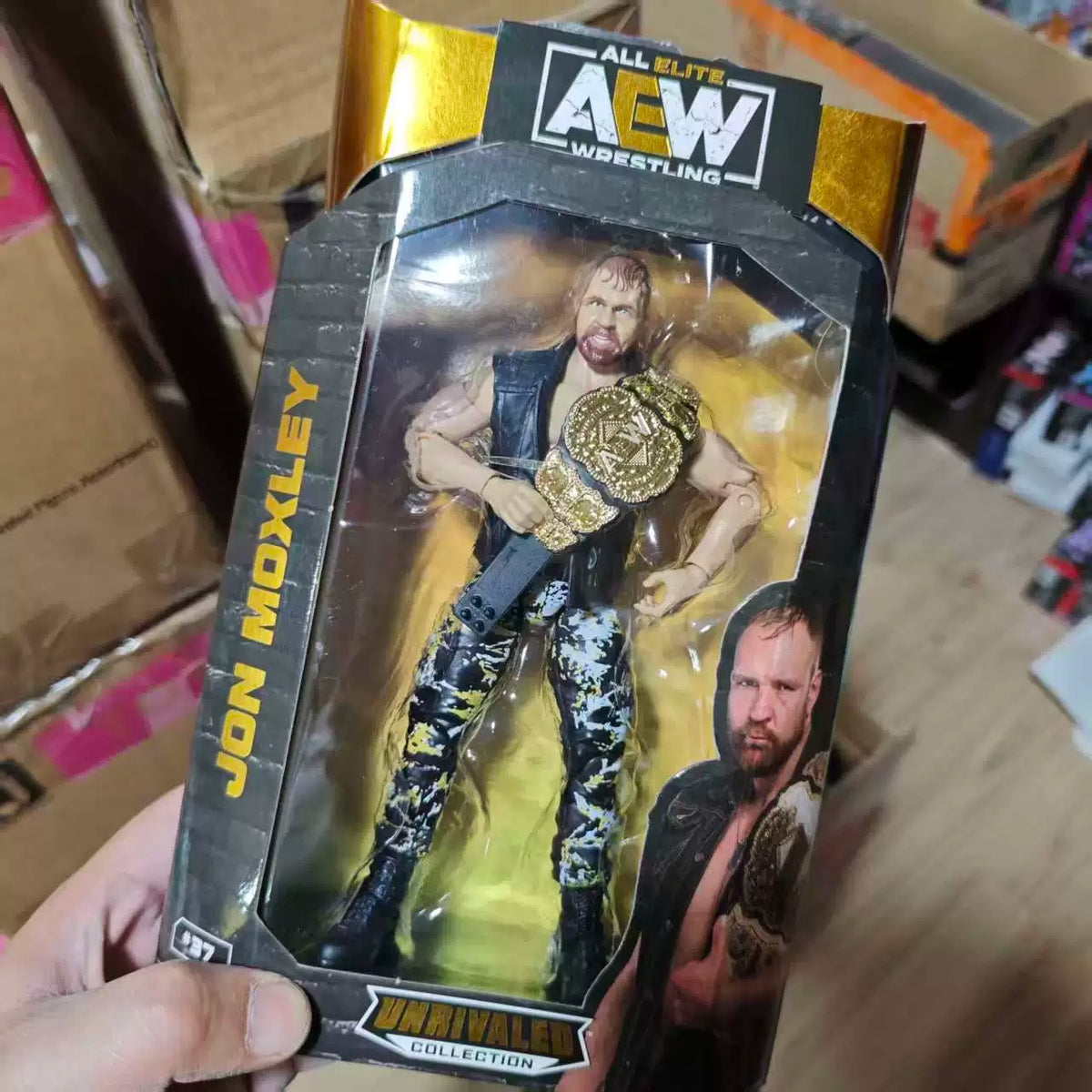 Jazwares AEW Unrivaled Series 5 collection Jon Moxley #37 Action Figure 15 cm