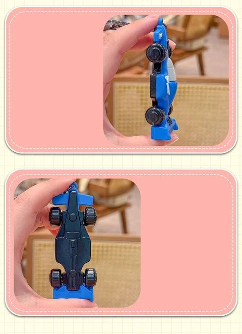 3D Formula 1 Racing Car Keychain Gifts 4 Colours