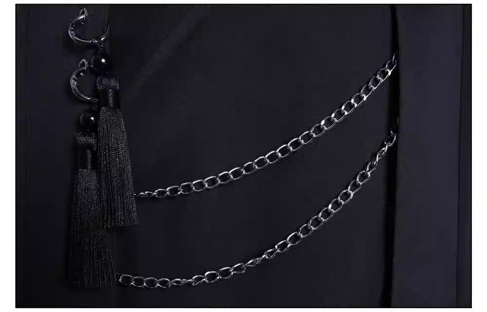 Cosplay K-Pop Demon Hunters Saja Boys Costume Set S-3XL Unisex Adult & Kids