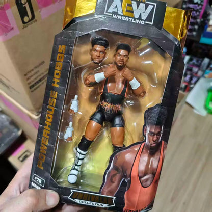 Jazwares AEW Unrivaled Series 9 collection Powerhouse Hobbs #78 Action Figure 15 cm