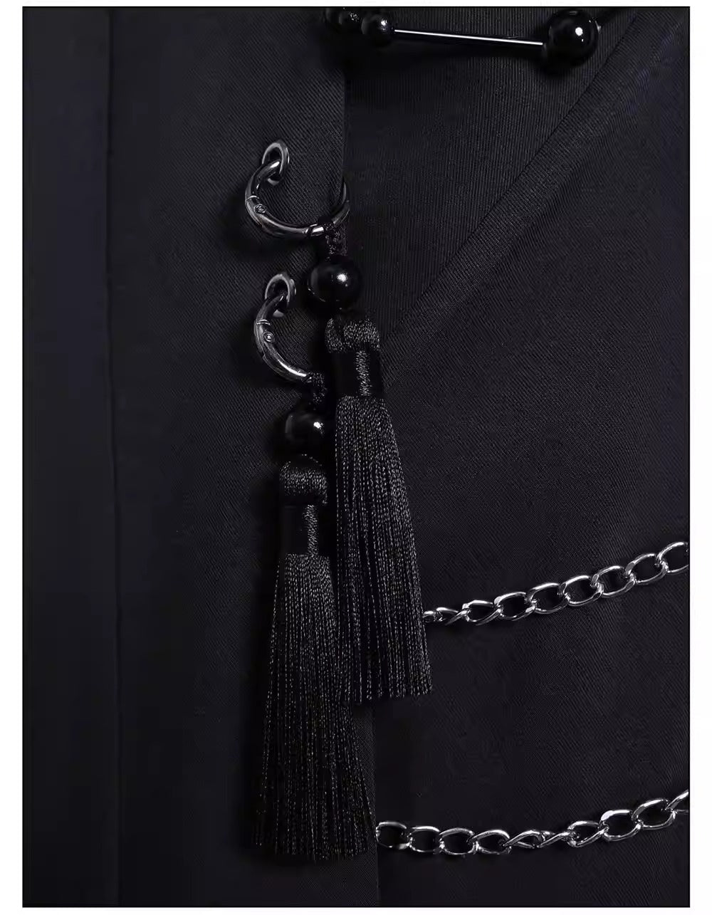 Cosplay K-Pop Demon Hunters Saja Boys Costume Set S-3XL Unisex Adult & Kids