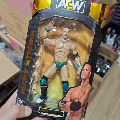 Jazwares AEW Unrivaled Series 9 collection Ricky Starks #75 Action Figure 15 cm