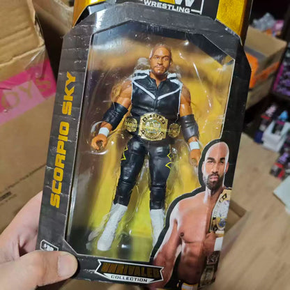 Jazwares AEW Unrivaled Series 5 collection Scorpio Sky #38 Action Figure 15 cm