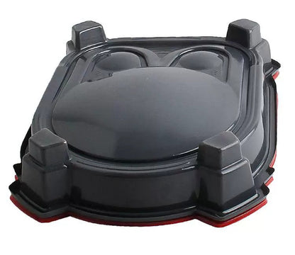 Spinning Top Battles Arena Stadium Platform 44x35x8 cm Red