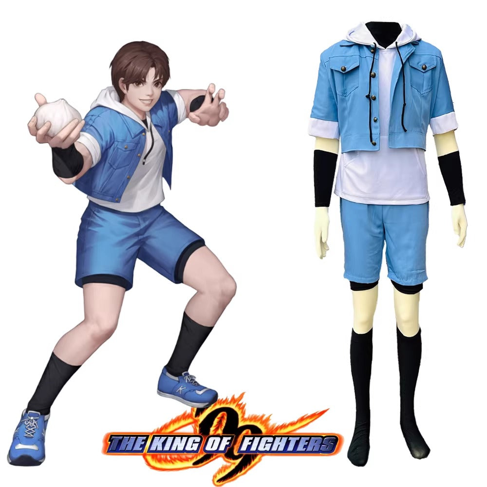 Cosplay The King Of Fighters KOF Sie Kensou Costume Set XS-3XL Unisex Adult / Kids