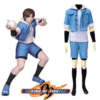 Cosplay The King Of Fighters KOF Sie Kensou Costume Set XS-3XL Unisex Adult / Kids