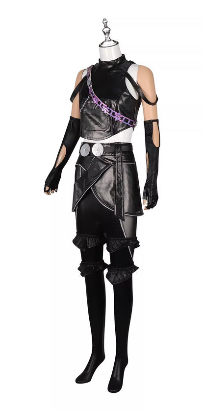 Cosplay K-Pop Demon Hunters Zoey Costume Set S-2XL Adult