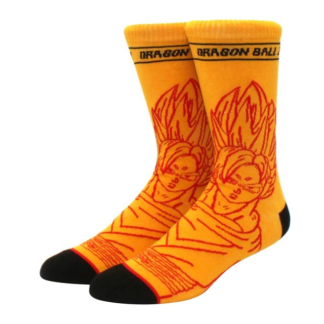 Dragon Ball Z Men's Socks Size Free Vary Colours