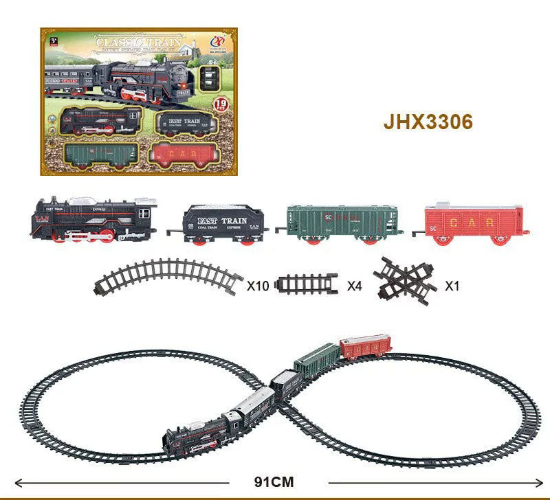 Intelligent Classic Train League Lines Train Set 3306