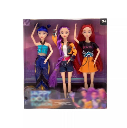 K-POP DEMON HUNTERS ACTION FIGURE SET 30 CM Rumi/Mira/Zoey