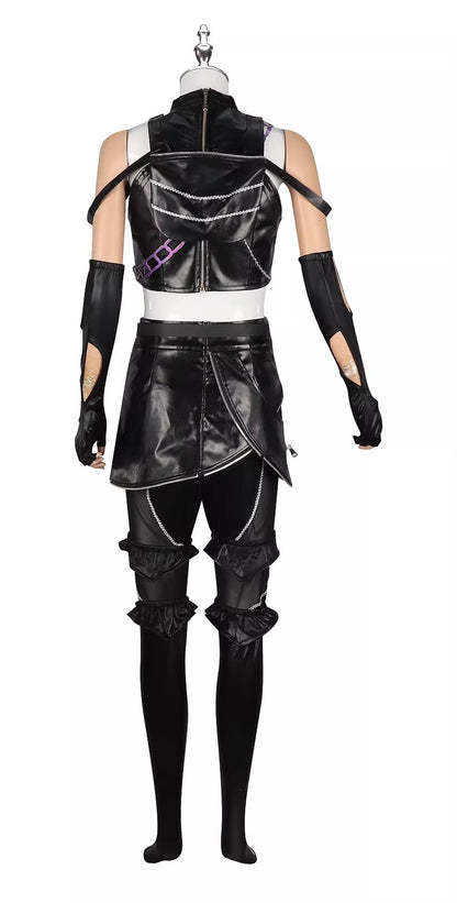 Cosplay K-Pop Demon Hunters Zoey Costume Set S-2XL Adult