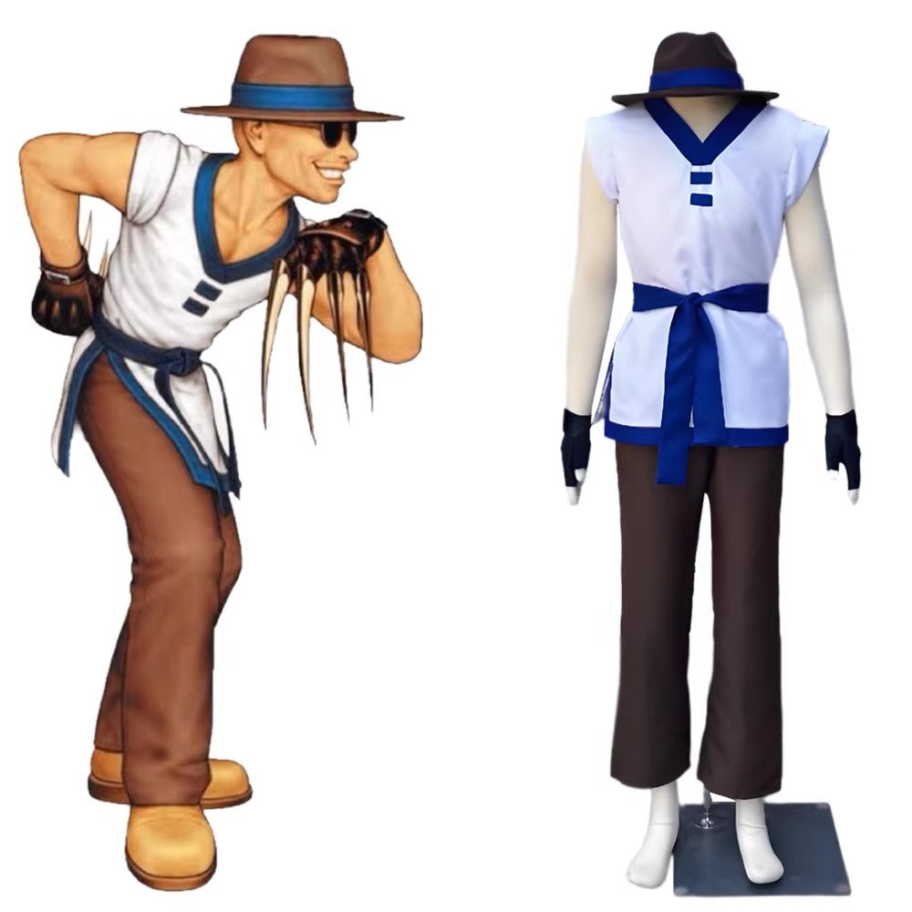 Cosplay The King Of Fighters KOF Choi Bounge Costume Set XXS-3XL Unisex Adult / Kids